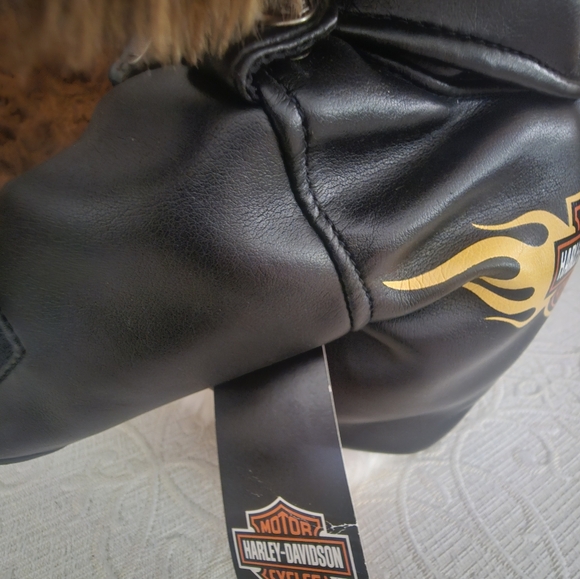 NWT Harley Davidson Motorcycles Teddy Bear Stuffed Toy 17in tall - Picture 6 of 6